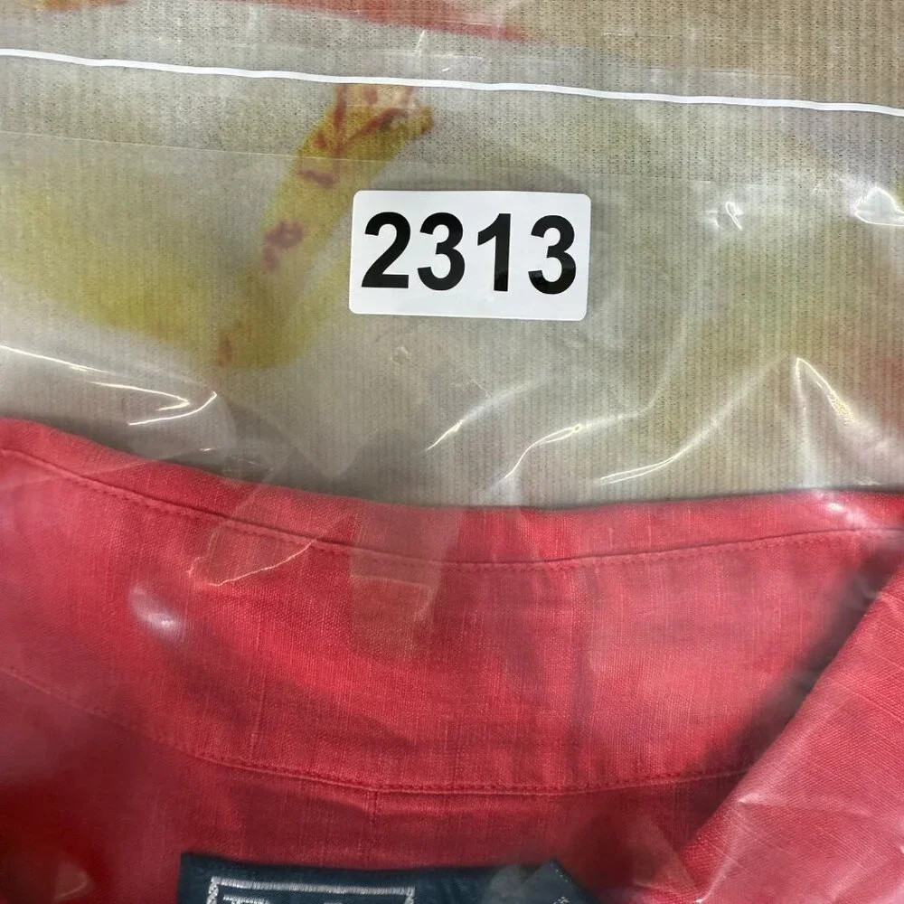 Polo Ralph Lauren Mens Size XXL Red Long Sleeve Button-Up Dress Shirt - Picture 9 of 9